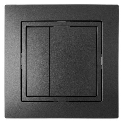 Выключатель Bylectrica Уют СО 510-862 графит