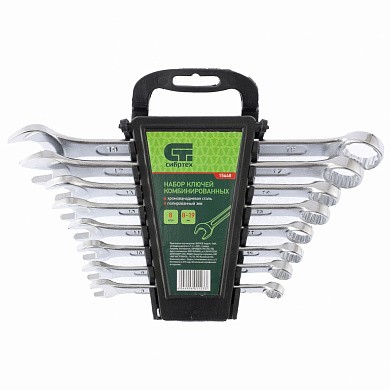 Набор ключей комбинир. 8-19 мм, 8шт, CrV /СИБРТЕХ 15448
