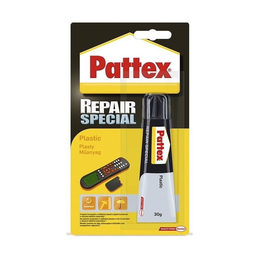 Клей PATTEX Spec Plastic 30g BL/999-940