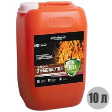 Средство огнебиозащитное Здоровый дом ОБЗ-1, 10 л с индикатором/4227