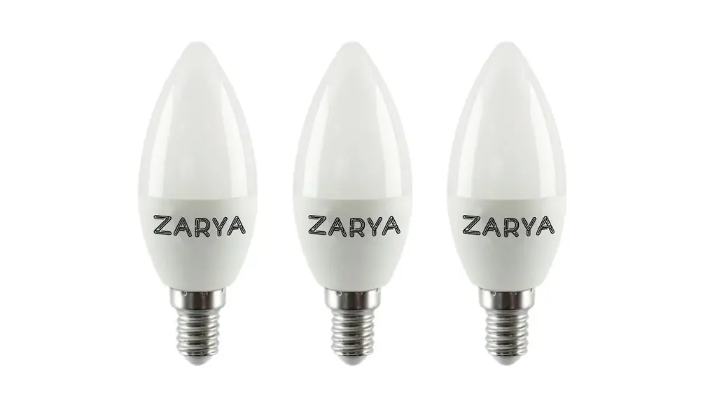 Комплект 3шт Лампа LED SPARK С35/10W/6400/Е14 /3990/4592