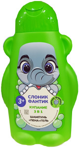 Детский гель Купание 3 в 1 "Слоник Фантик" 450мл