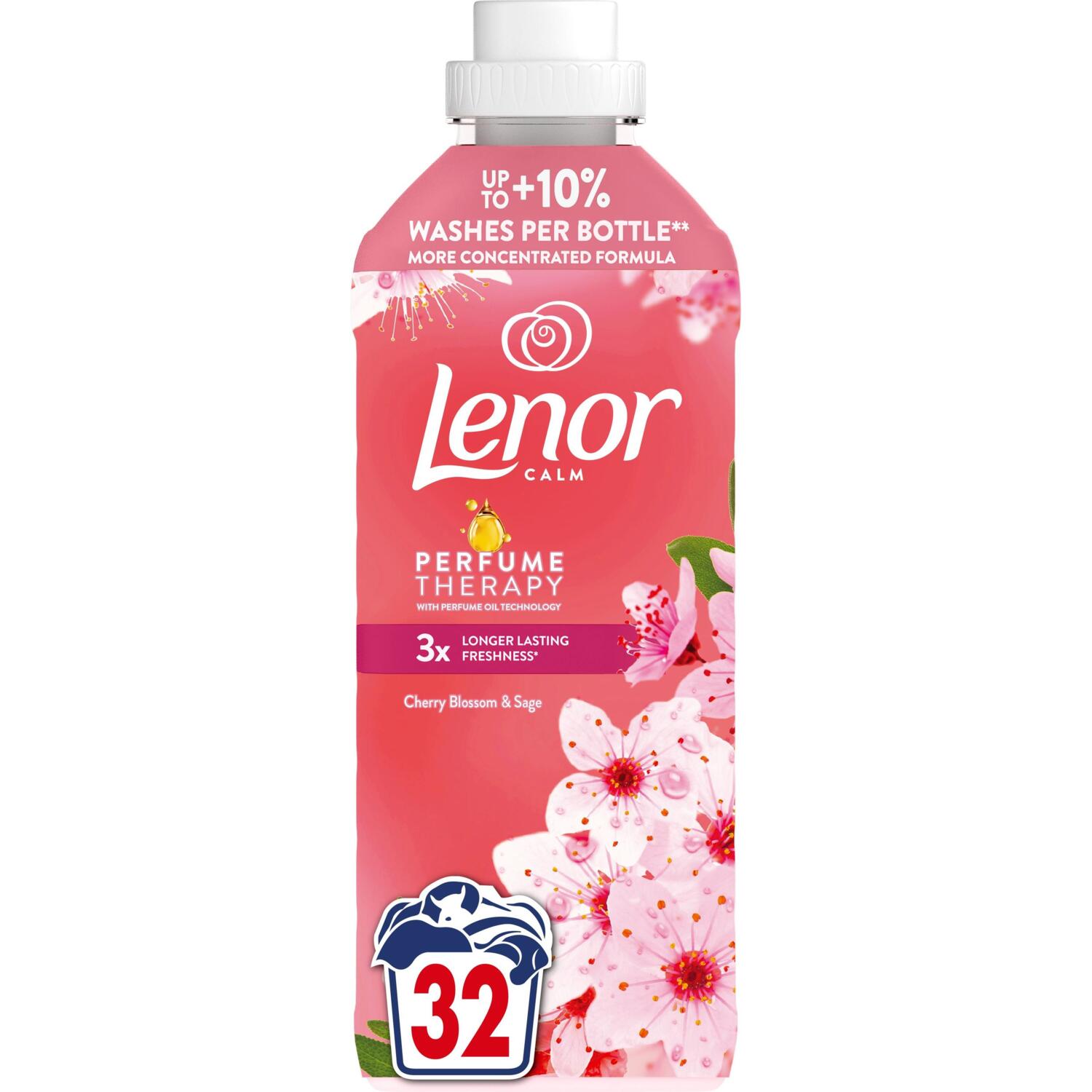 Кондиционер для белья LENOR конц. ЦветВишня и Шалфей 675мл
