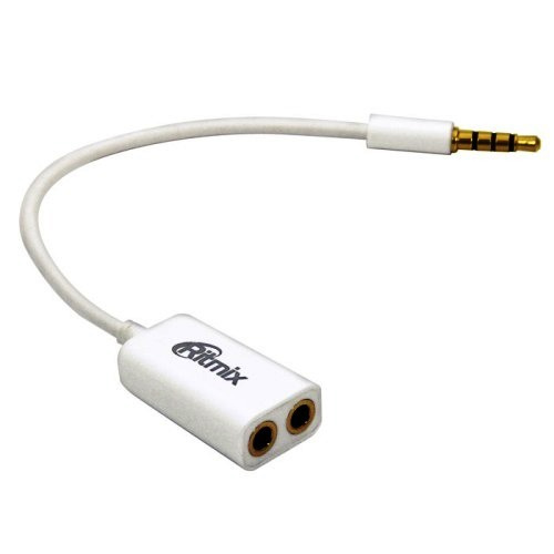 Кабель аудио Ritmix RAS-150, 0,15 м