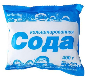 Сода кальцинированная 400 гр (пакет) "Аромика" 