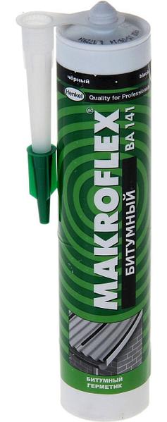 Герметик Makroflex ВА 141 битумный картридж 300 мл черный/0144