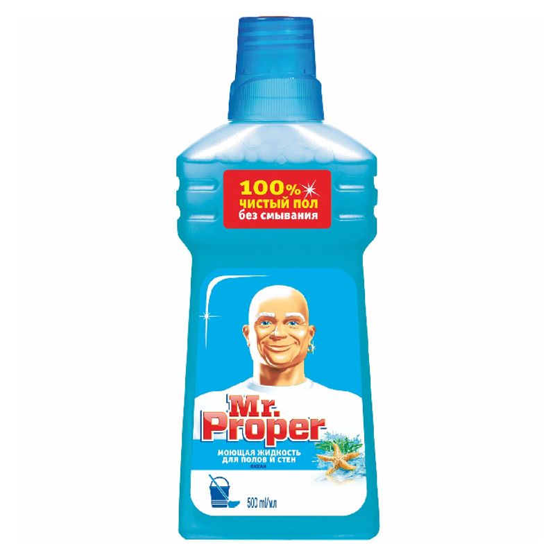 Средство для полов Mr. Proper 500 мл Океан/81752095