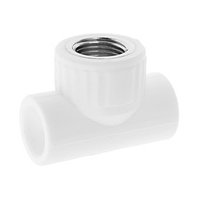 Тройник ППР 20*3/4 внутр. резьба /16266