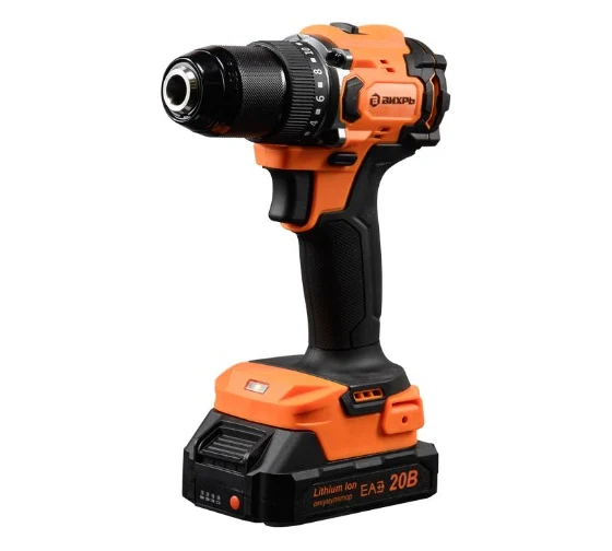 Дрель-шуруповерт аккумуляторная ДА-20Л-2К/ЛБ (для ледобура, бесщеточный двигатель) Вихрь (С)