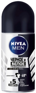 Антиперспирант NIVEA  "Черное и белое невидимый " 50мл.