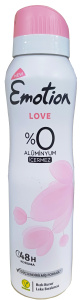 Дезодорант антиперспирант "EMOTION" LOVE (жен) 150мл спрей /4572