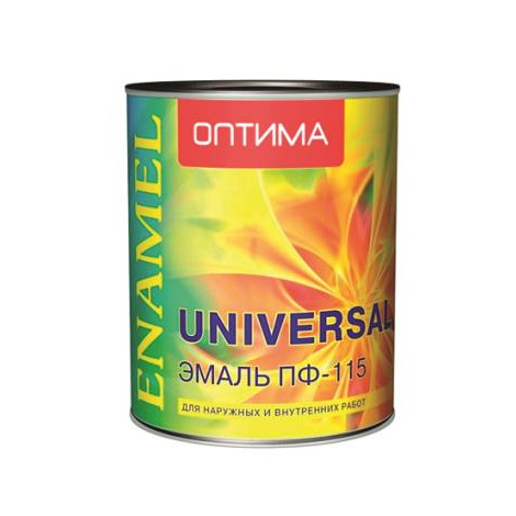 Эмаль ПФ-115 ОПТИМА 0,9 кг голубая (6726)/2074