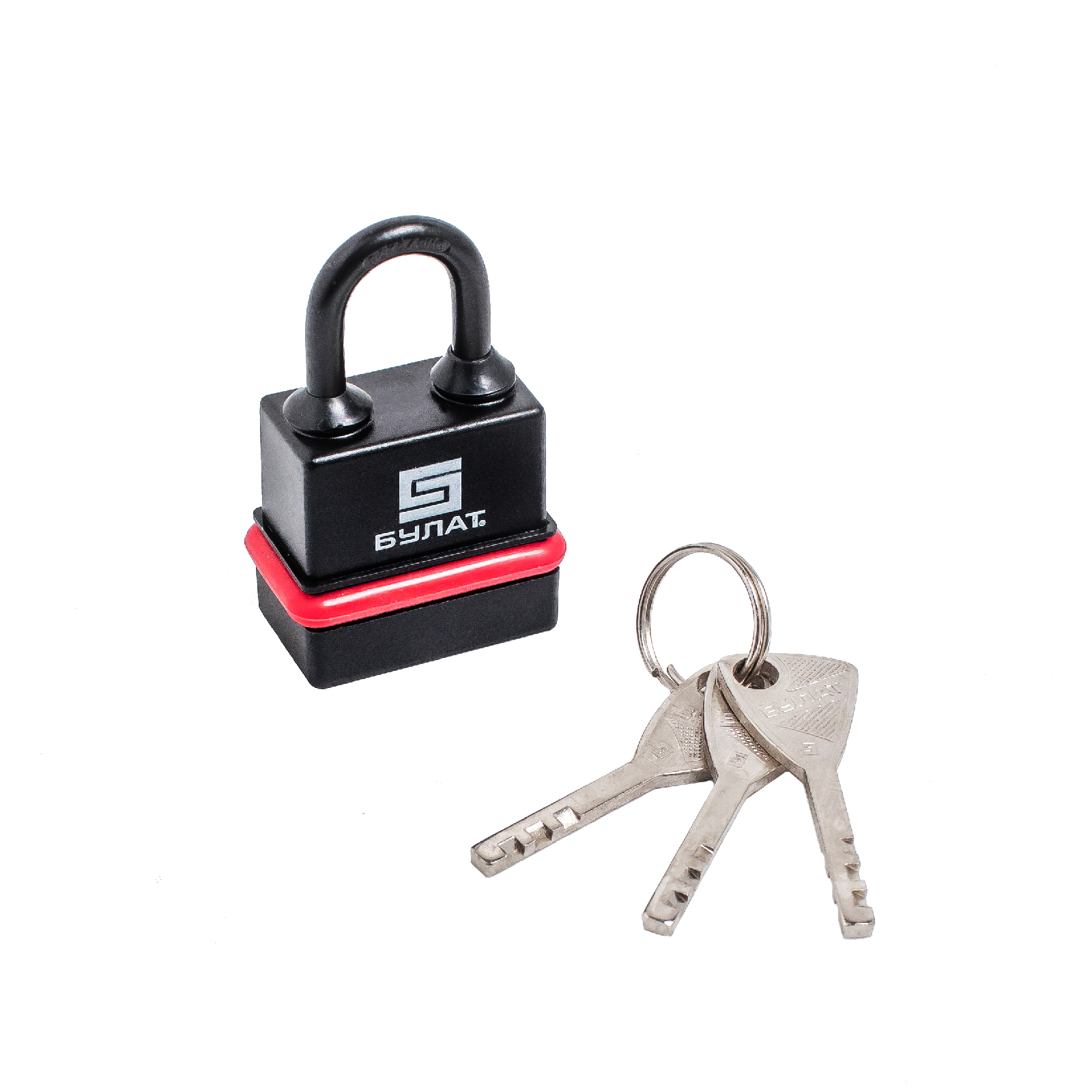 Замок навесной БУЛАТ ВС 3-Н75-01 ПЛ всепогодный 5кл. d=10мм /13654