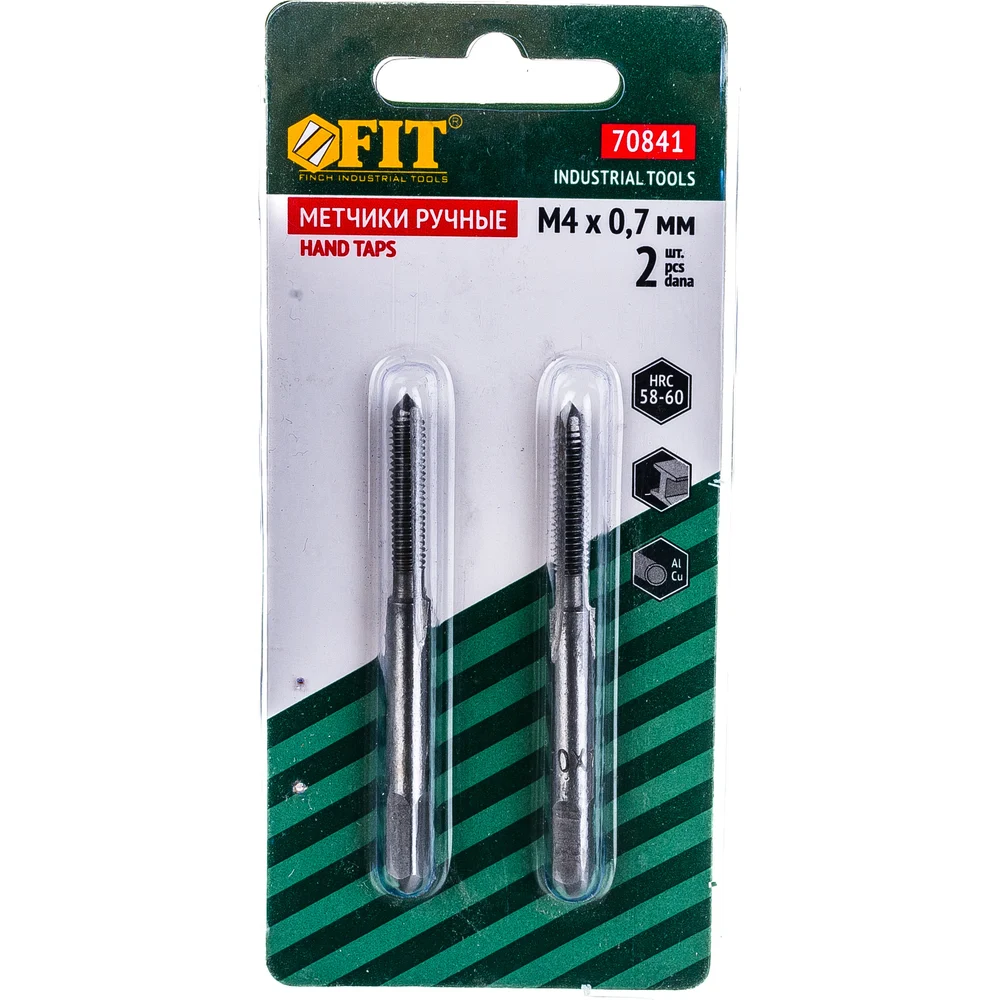 Метчик метрический FIT М4*0,7мм /70841