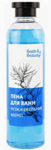 Пена для ванн Можжевельник. 400 мл, Bath&Beauty 11-654