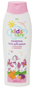 Детский шампунь и гель для душа РОМАШКА И ЛАВАНДА kids care 400 ml