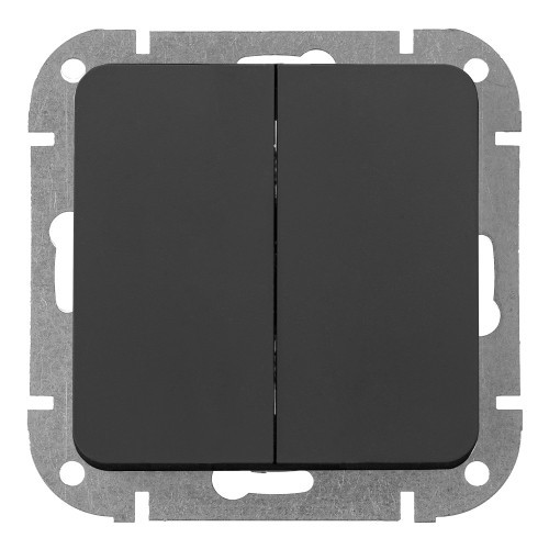 Выключатель ASTRUM С510-3502 карбон