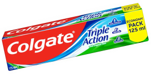 Зубная паста "Colgate" 125мл., Тройное действие
