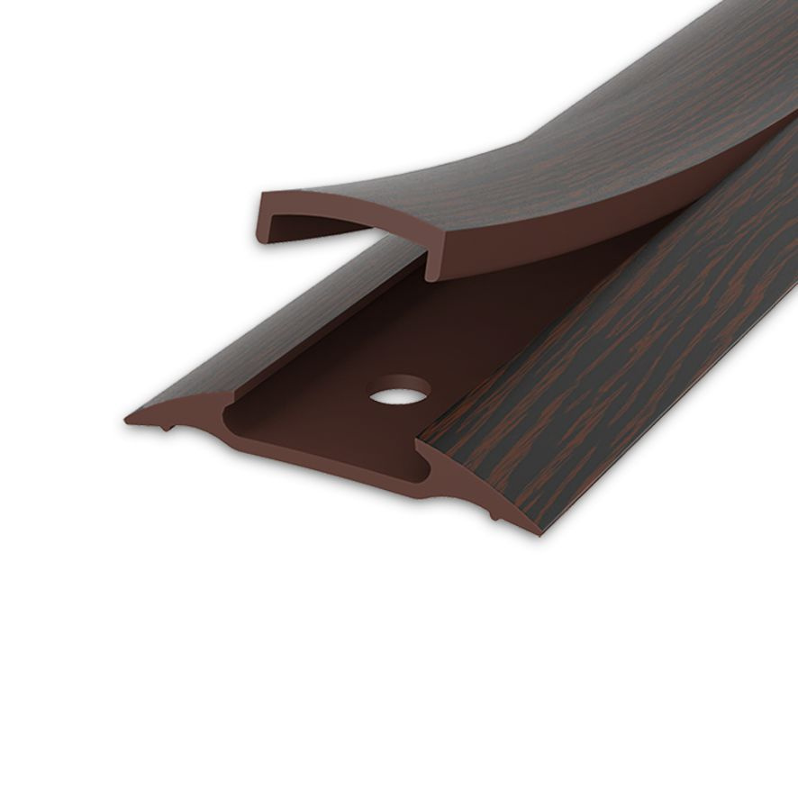 Порог с монтажным каналом 36мм 0,9м Идеал 301 Венге/6547/2324