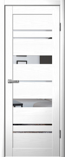 283 Полотно дверное 700*2000 ПВХ макиато ЗЕРКАЛО /283-700М