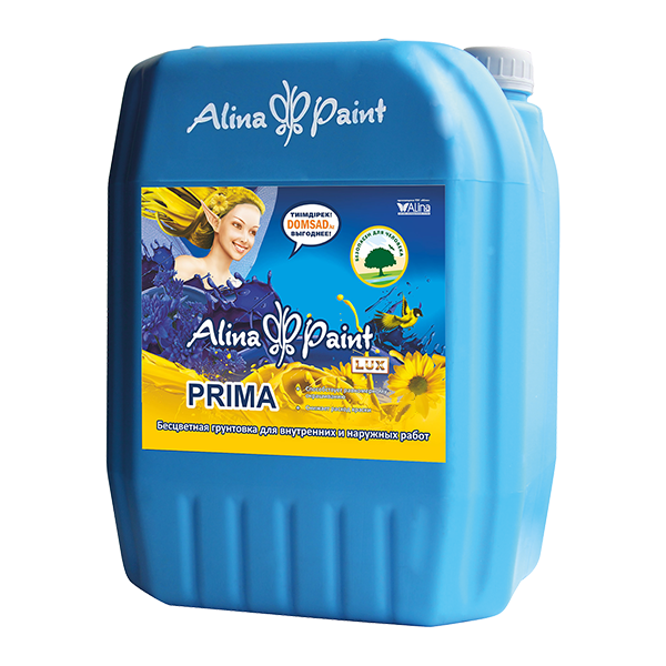 Грунтовка Alina Paint Prima, 5 кг (универсальная) /3440