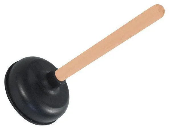 Вантуз с деревянной ручкой /0693