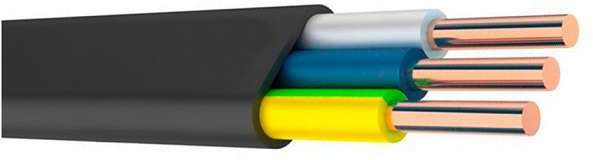 Провод ВВГ 3*1,5 (бухта 100м)