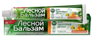 Зубная паста "Лесной бальзам" 75мл., С экстрактом прополиса и зверобоя