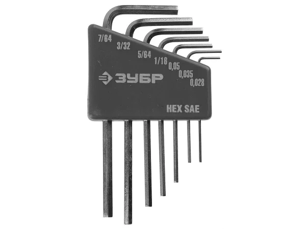 Набор ключей имбусовых ЭКСПЕРТ Cr-V HEX 14801-01-09