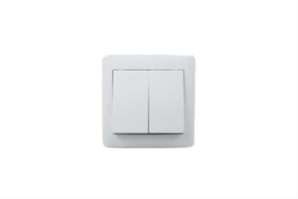 Выключатель 2кл о/у 10А белый 8007-02 KANSO TEKLED Electric/303-03062