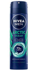 Дезодорант антиперспирант NIVEA MEN ARCTIC OCEAN 150мл./80033-2