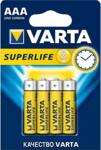 Батарейка Superlife Micro 1.5 V-R03P/AAA (4 шт)/6187