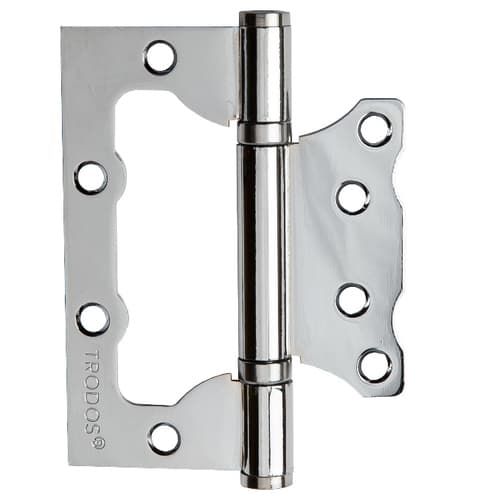 Навес TRODOS 100*75*2,0мм без врезки б/к хром/201086