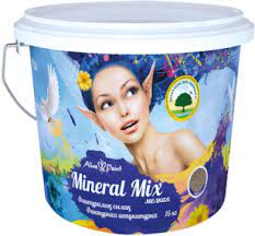 Декоративная штукатурка Alina Paint MINERAL MIX 25 кг Снежная королева (крупнозерн) /2517