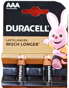 Батарейки DURACELL Basic UPGR AAA 2KP (2шт)/5014440