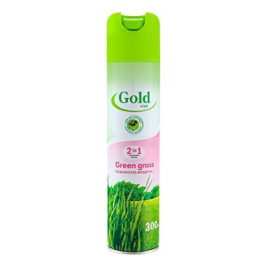 Освежитель воздуха GOLD WIND Green grass 300мл