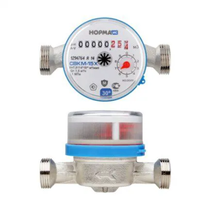 Счетчик Норма СВКМ-15 У муфт.(универс.) 110мм/6674