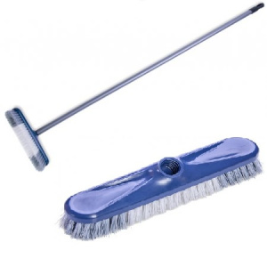 Щетка-скраббер для чистки пола ФАНГО с черенком/С89СИН