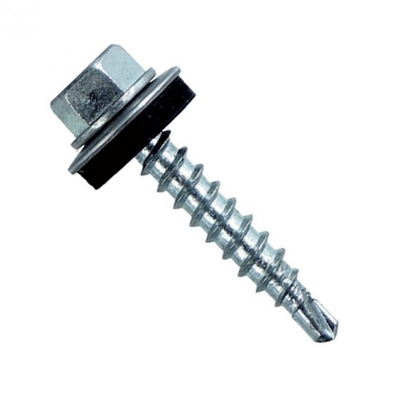 Кровельный шуруп со св. оцин. 5,5*30 /КШН5530