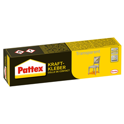 Клей PATTEX Transparent 125гр /999-349