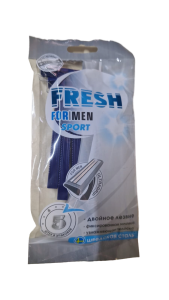 Станок для бритья FRESH FOR MEN SPORT 5 шт двойное лезвие