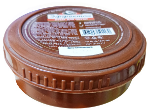 ЭФФЕКТОН-ЛЮКС Крем для обуви шайба Коричневый 100мл /2116111