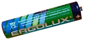 Батарейка солевая мизин. Ergolux R 03 SR4 (R03SR4,)/5705