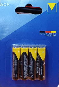Батарейка Super Heavy Duty (Micro) 1.5 V LR03/AAA (4 шт)/3055