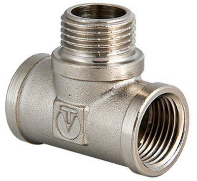 Тройник никель 1/2" вн./вн./нар./STI 3508