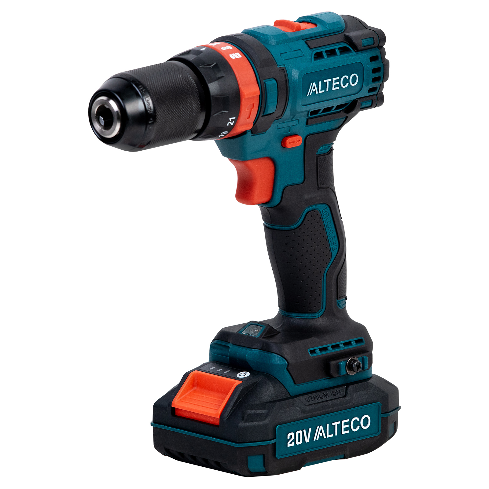 Дрель-шуруповерт ударная аккумуляторная бесщеточная ALTECO CID 1813 BL/42778