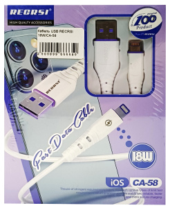 Кабель USB RECRSI 18W 3A /CA-58