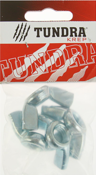 Гайка барашковая TUNDRA Krep М12 4 шт/ 1891961