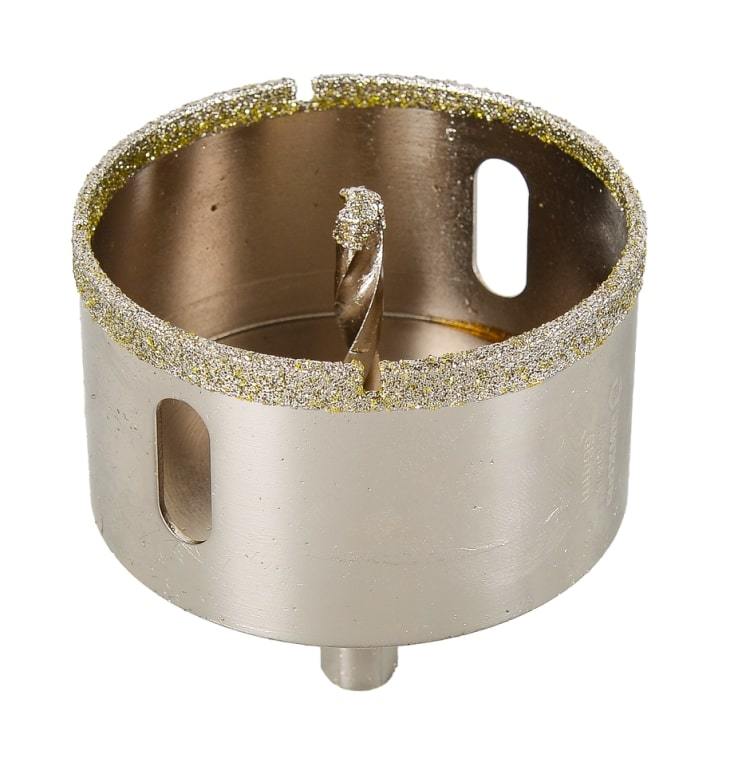 Коронка буровая алмазная по керамограниту/керамике 55мм Вихрь/9/7