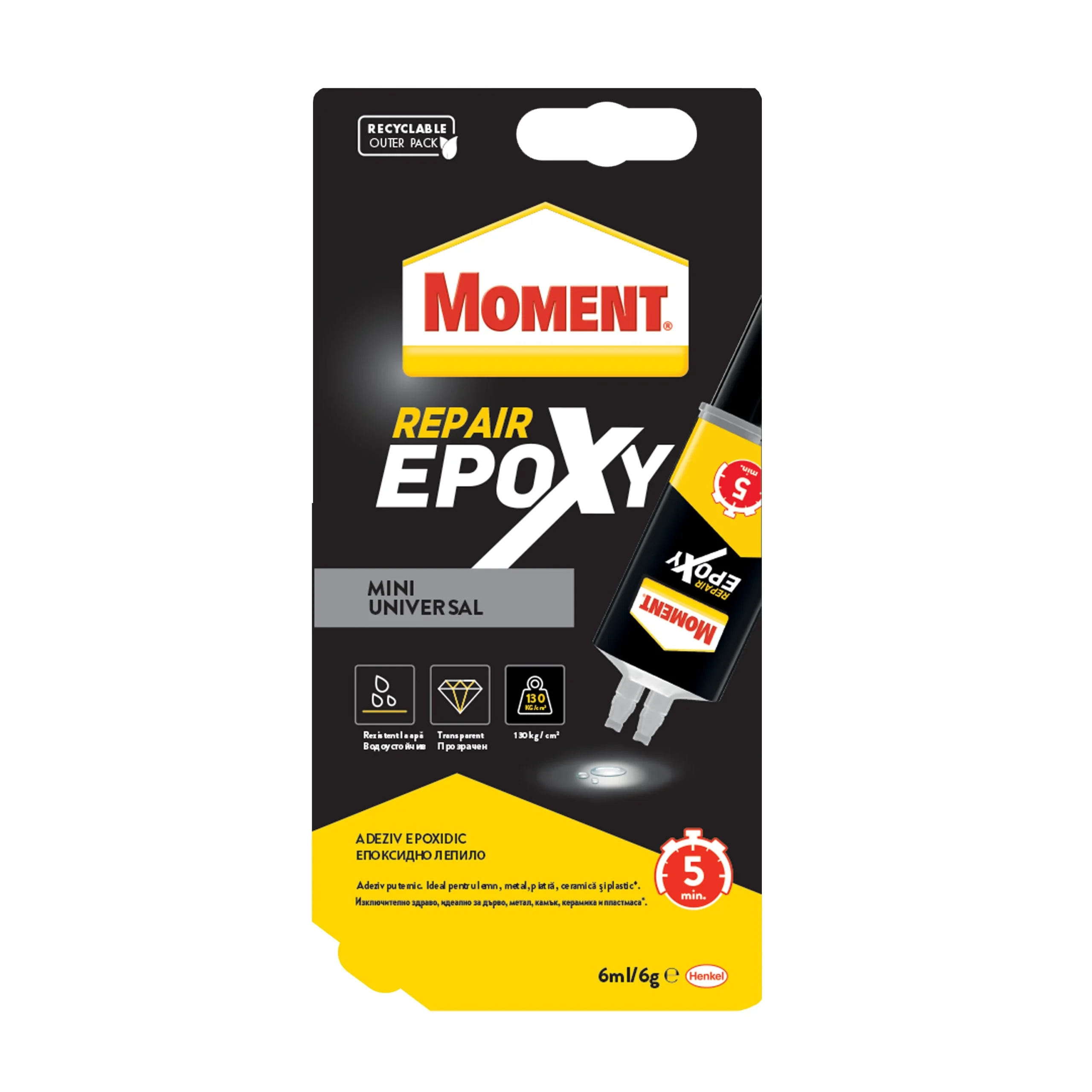 Клей Moment Repair Universal Epoxy 6ml/0973